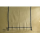 shop organic handspun cotton towel blue-border