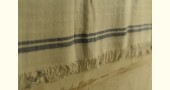 shop organic handspun cotton towel blue-border