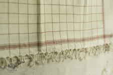 Indulge yourself | Handwoven - Cotton Brown Checks Towel