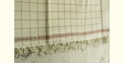 Indulge yourself | Handwoven - Cotton Brown Checks Towel