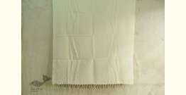 Indulge yourself | Handwoven - Organic Cotton Towel in Off White Color
