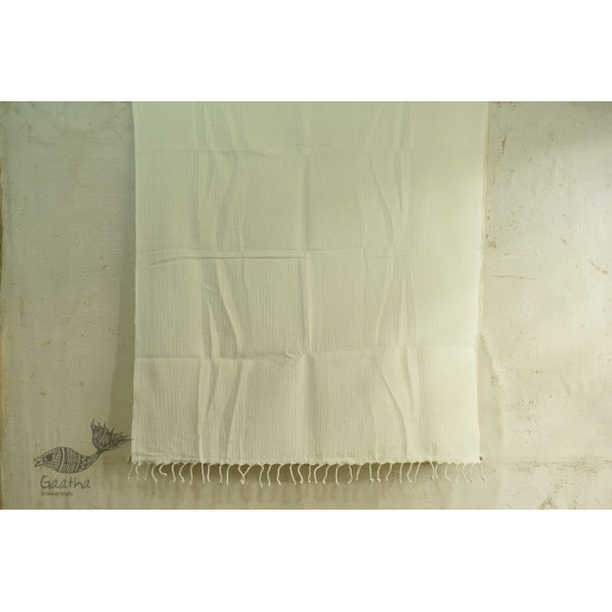 shop organic handspun cotton white towel