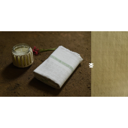 Indulge yourself | Handwoven - Cotton Green Border Towel