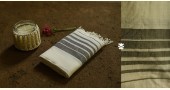 shop organic handspun cotton towel with Black Lines