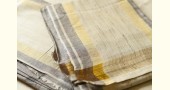 Handloom Cotton & Matka Silk Dhoti Khes - Grey