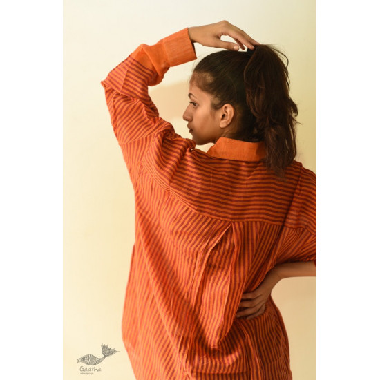 shop Handloom Gamcha Cotton ~ Full Sleeve Shirt