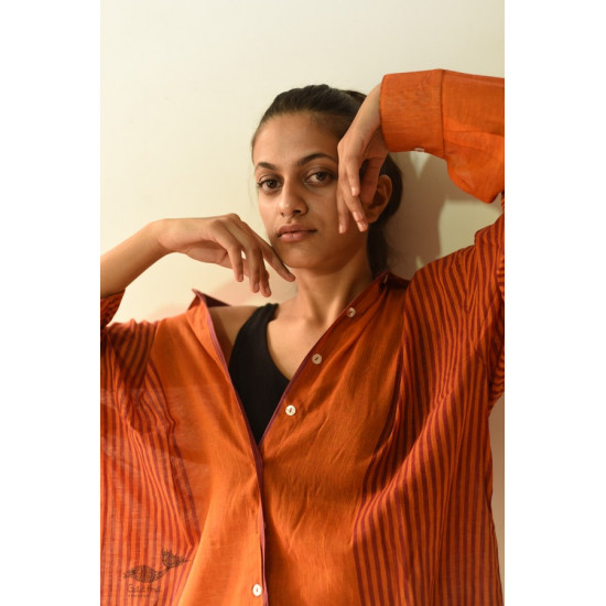 shop Handloom Gamcha Cotton ~ Full Sleeve Shirt