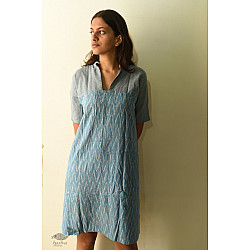 Ikat Handloom Cotton Dress