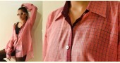 shop Handloom Cotton Checks Unisex Shirt