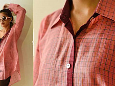 Handloom Cotton Checks Unisex Shirt