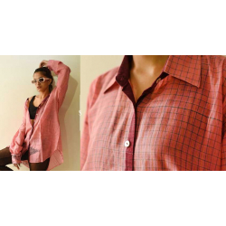 Handloom Cotton Checks Unisex Shirt