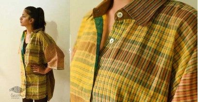 Handloom Gamcha Cotton Checks Shirt For Men & Women