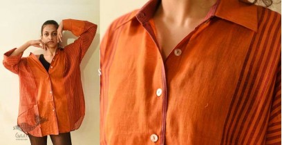Handloom Gamcha Cotton ~ Full Sleeve Shirt