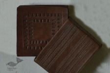 Coaster set ~ Leather