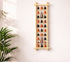 Terracotta Tales | Terracotta Miniature Pottery Art - Vertical Frame