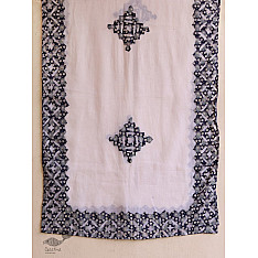 Sweet Smelling Frangipani ❀ Applique Dupatta ❀ 6