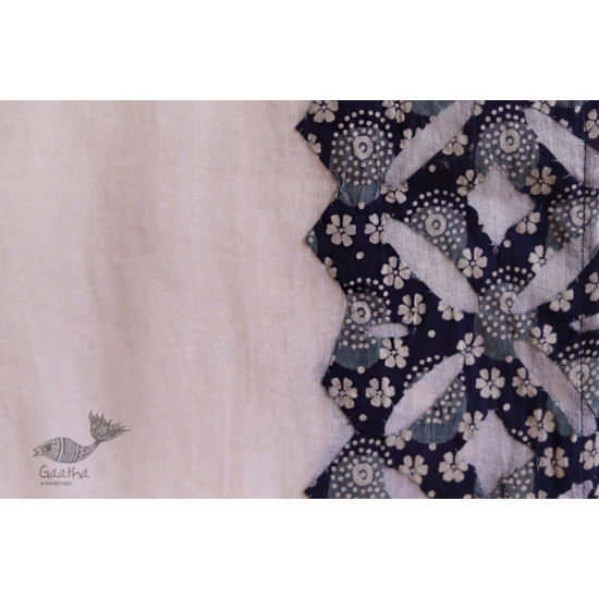 Sweet Smelling Frangipani ❀ Applique Dupatta ❀ 6