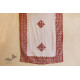 Sweet Smelling Frangipani ❀ Applique Dupatta ❀ 10