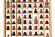 Terracotta Tales | Terracotta Pottery Art - Miniature Wall Art Frame 12 x 12 inch