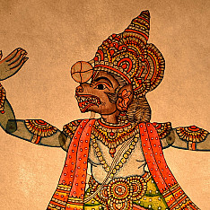 Leather Puppets | Vishnu Dashavatar - Varaha (The Boar)