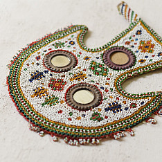 Prachin . प्राचीन || Bead Work of Saurashtra ~ Antique Fan/ Vinjano