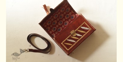 Be Nomadic ~ Kutchi Leather Sling Handbag