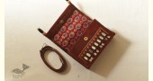 shop Kutchi Embroidery & Mirror Work - Leather Handbag / Leather Sling Bag