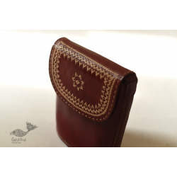 Be Nomadic ~ Kutchi Leather Sling Handbag - Brown