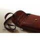 shop Kutchi Leather Sling Handbag - brown