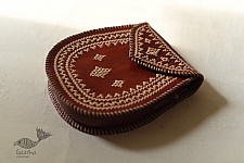 Be Nomadic ~ Kutchi Embroidered Leather Sling Bag / Sling Purse