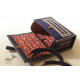 shop Kutchi Leather Sling Handbag - Blue