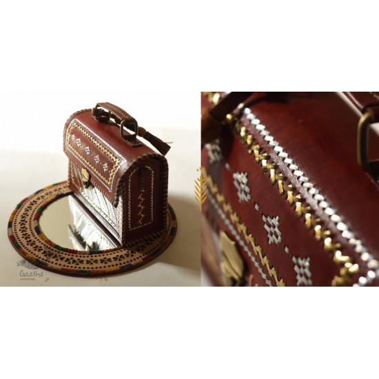 shop Kutchi Leather Sling Handbag