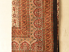 Bagru Bedsheet | Natural Color . Hand Block Printed - 90" x 108"