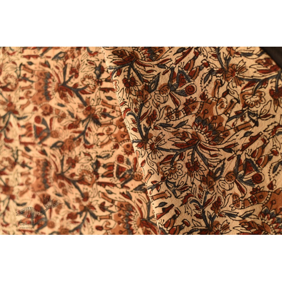 buy Bagru Bed sheet - Natural Dyed Hand Block Printed 