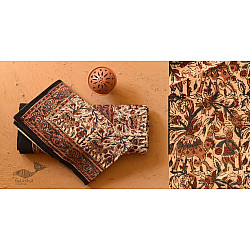 Bagru Bedsheet | Natural Color Hand Block Printed - 108" x 108"