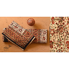 Bagru Bedsheet | Natural Color . Hand Block Printed - 90" x 108"