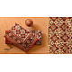 buy Bagru Block Printed Bedhseet With Natural Color
