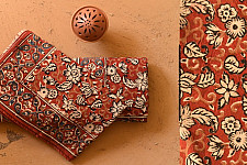 Bagru King Size Bedsheet With Pillow Covers | Natural Color - 108" x 108"