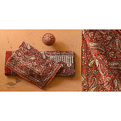 Natural Color Hand Block Printed - Bagru Bedsheet 90" x 108"