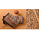 buy Pure Cotton Bedsheet | Bagru Hand Block Printed With Natural Color