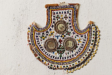 Prachin . प्राचीन || Bead Work of Saurashtra ~ Old Fan/ Antique Vinjano
