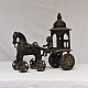 Shop Antique from Khajuraho Brass Tome Chariot