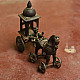 Shop Antique from Khajuraho Brass Tome Chariot