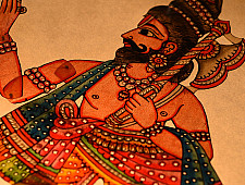 Leather Puppets | Vishnu Dashavatar - Parashurama (The Warrior Sage)