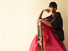 Loom & Light - Handloom Cotton Skirt ~ Pink