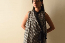 Classic Handloom Cotton top | Angarkha style closing