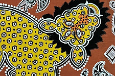 Mandana Art - Painting ~ Lion ( 11 x 14 inch)