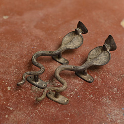 Antiquities from Khajuraho | Door Handles - Snake 