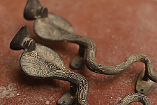 Antiquities from Khajuraho | Door Handles - Snake 
