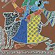 shop Mandana Art - Painting ~ Bal Krishna With Nandi (